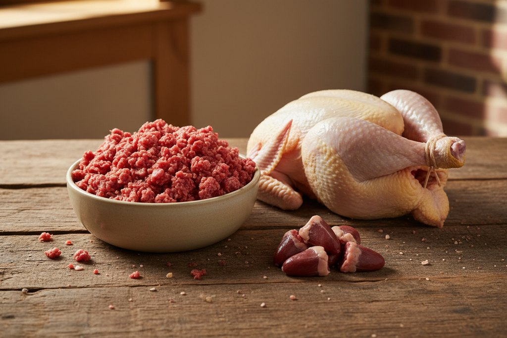 Boneless Chicken & Heart Mince