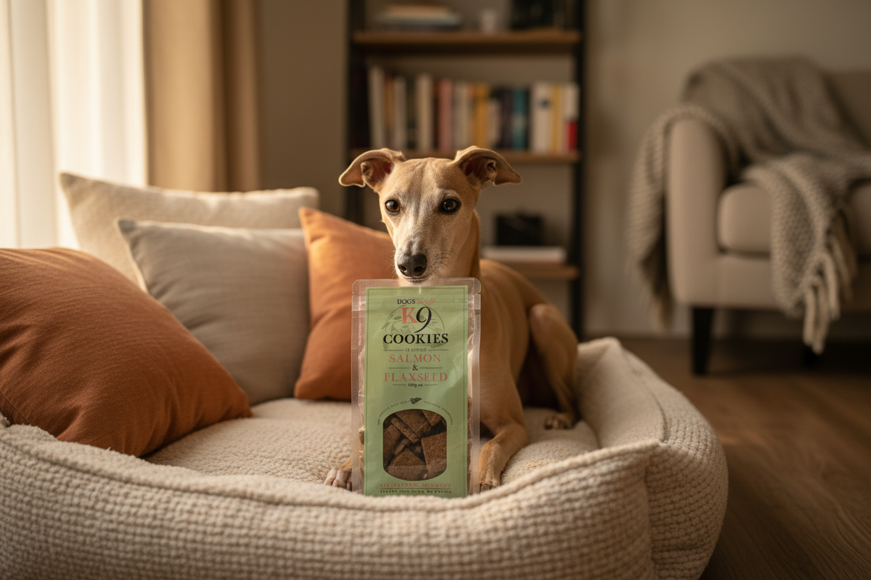 Salmon & Flaxseed Cookies