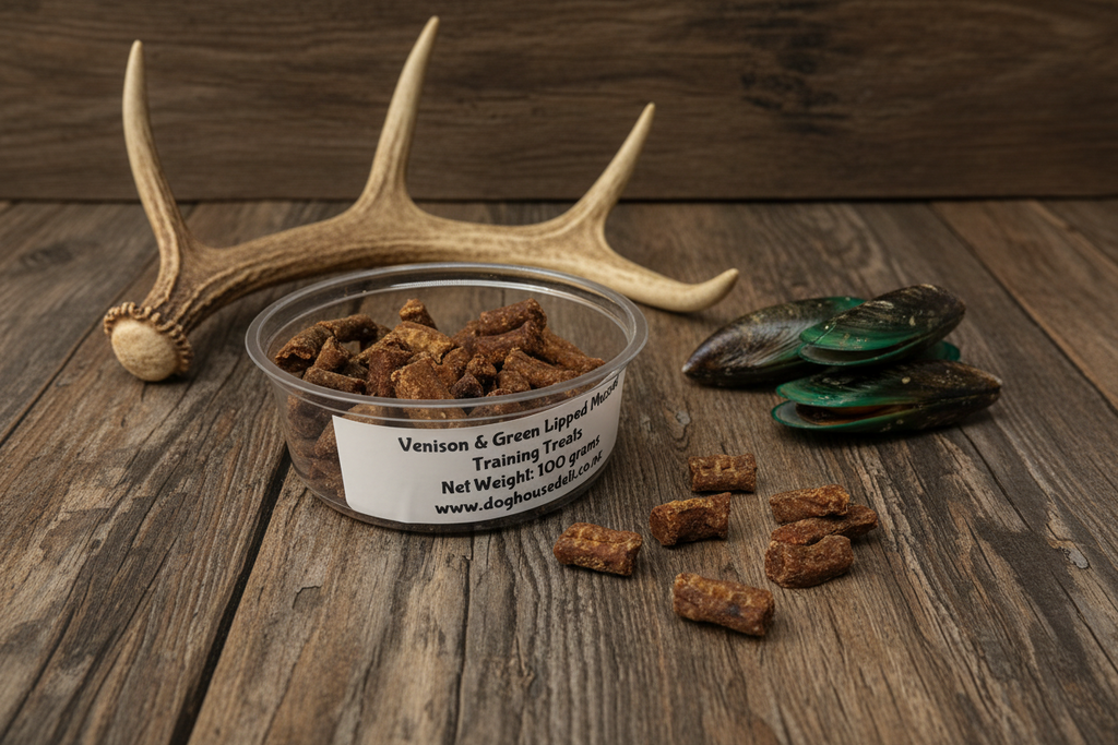 Venison & Green Lipped Mussel Training Treats 100g