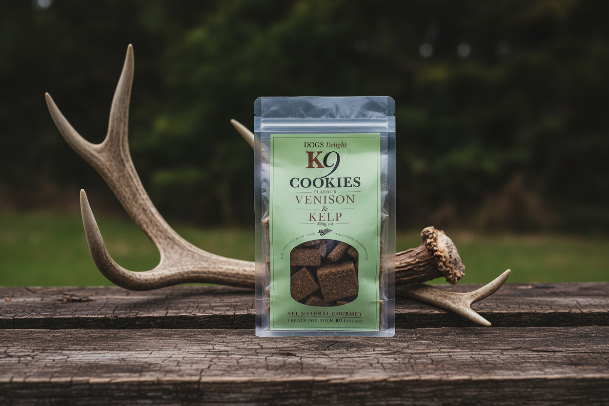 Venison & Kelp Cookies